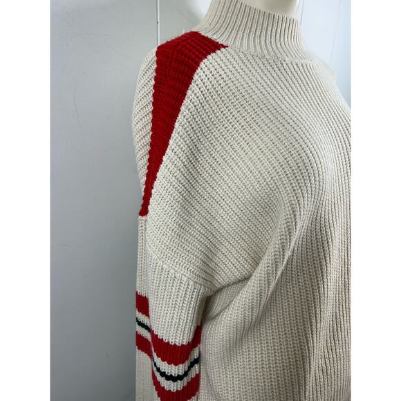 Sanctuary Speedway Sweater in Moonstone Party Red Size Large. NWOT - Picture 6 of 9